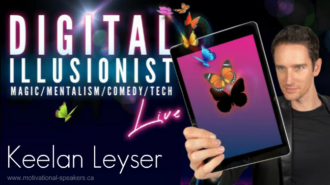 Ipad Magician Keelan Leyser