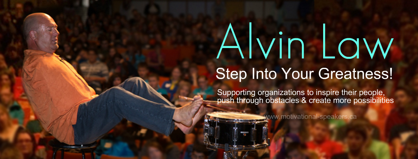 Armless Motivational Speaker ALVIN LAW